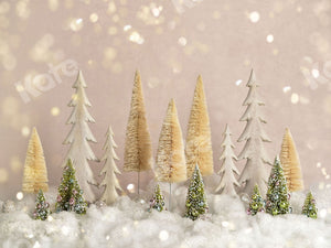 Kate 夢のようなクリスマスツリーキラキラ雪背景 によって設計されたMandy Ringe Photography