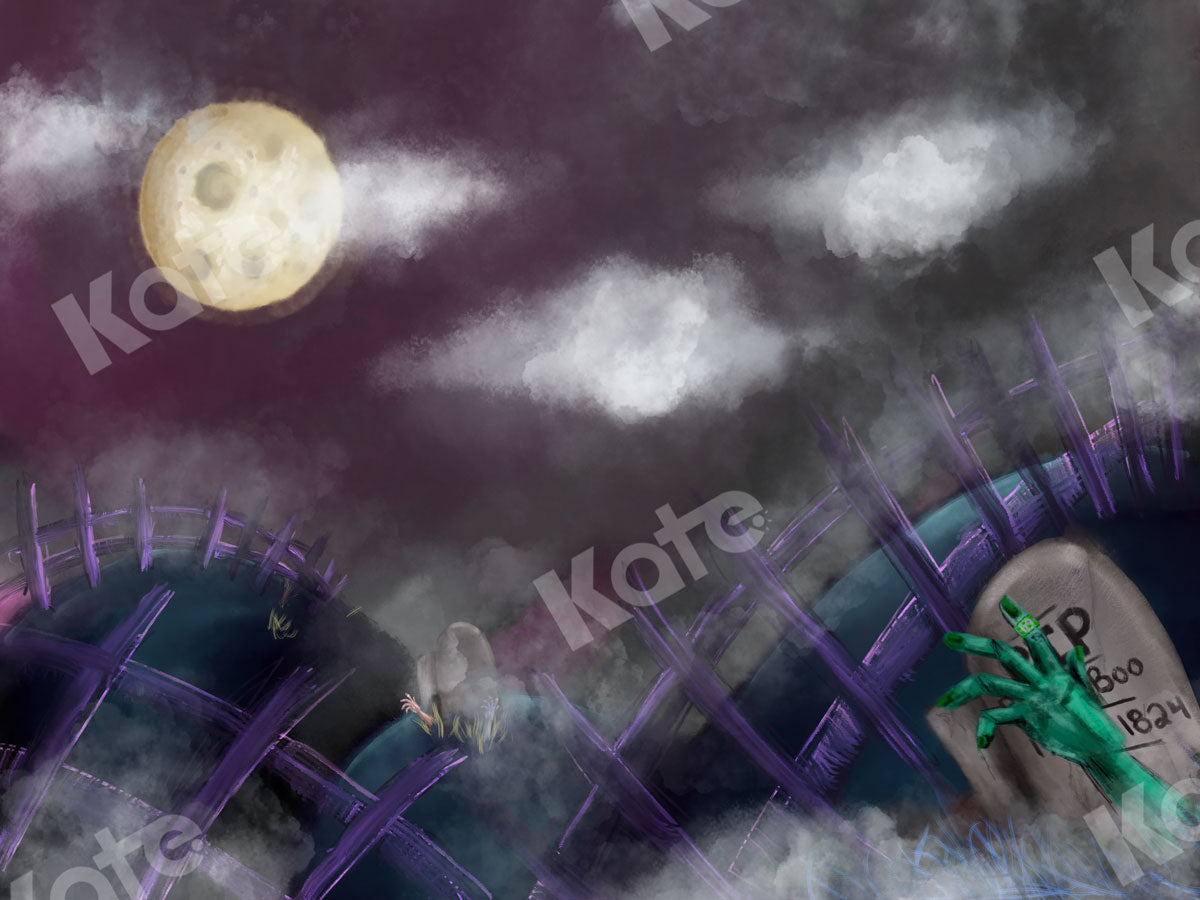 Kate ハロウィーンの丘の背景 によって設計されたModest Brushes
