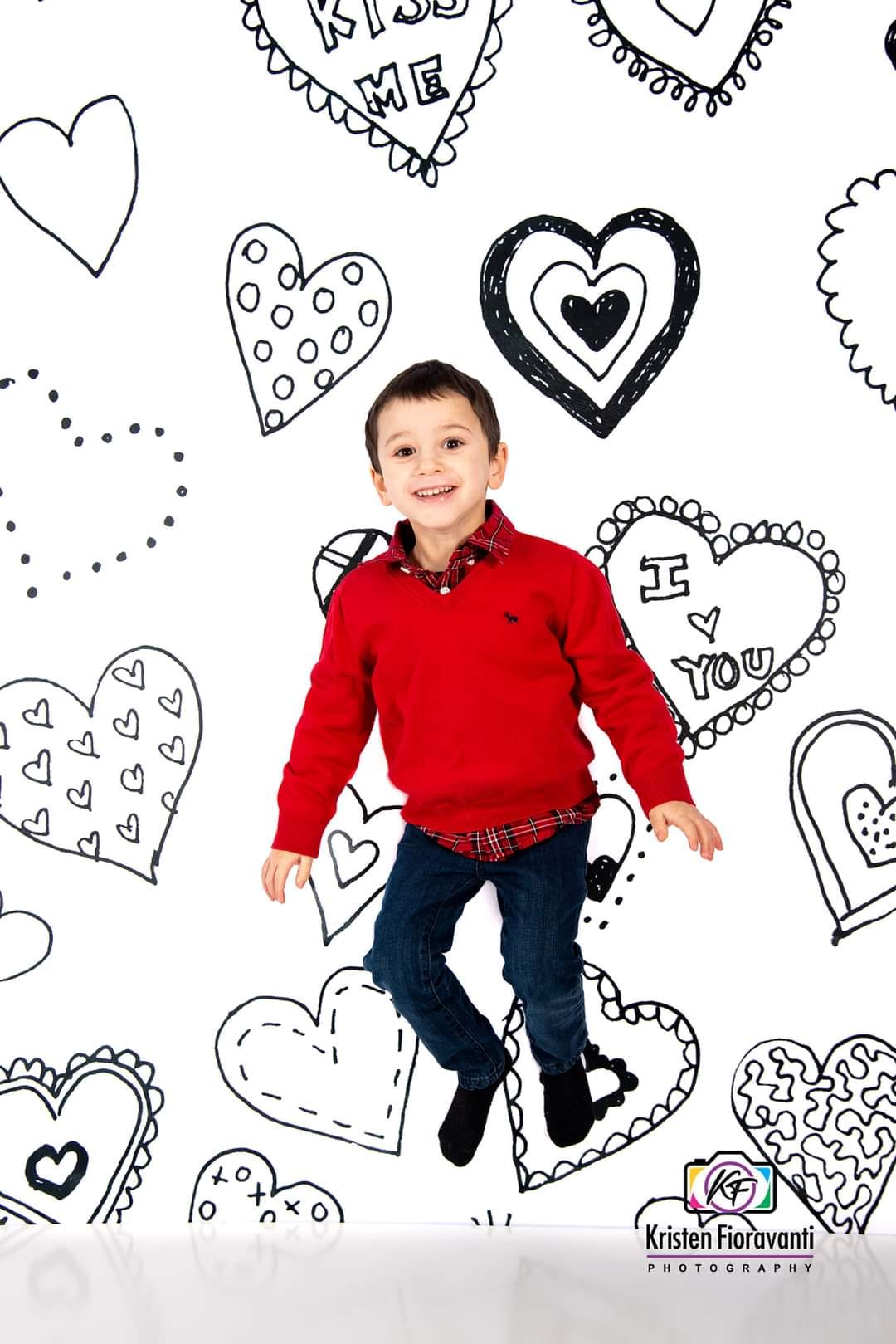 Kate バレンタインの落書きの背景