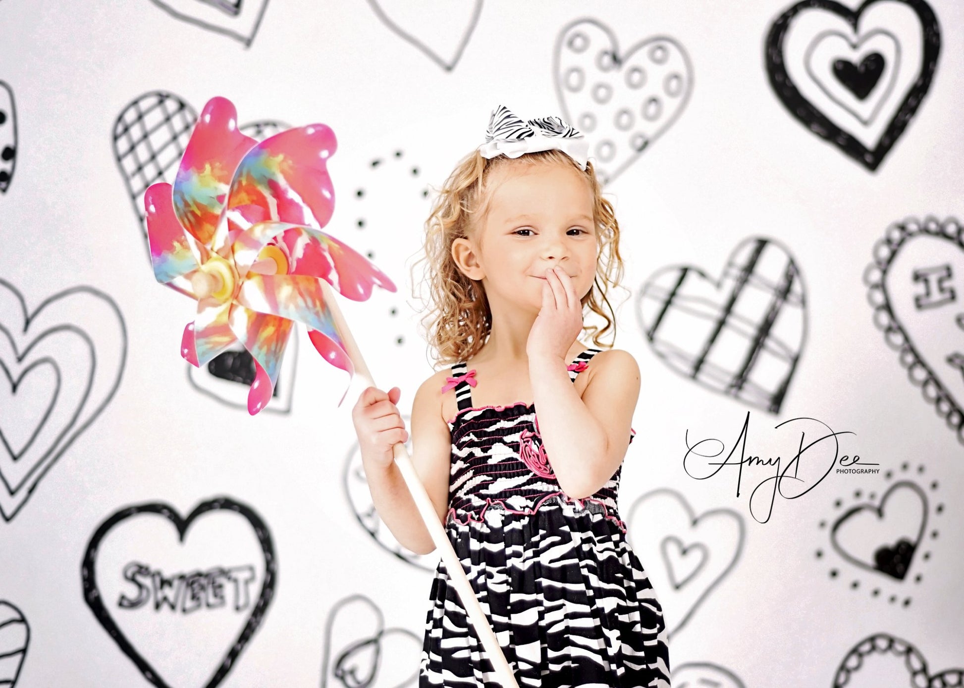 Kate バレンタインの落書きの背景