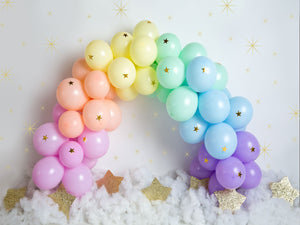 Kate 風船ガーランドの子供たちの背景