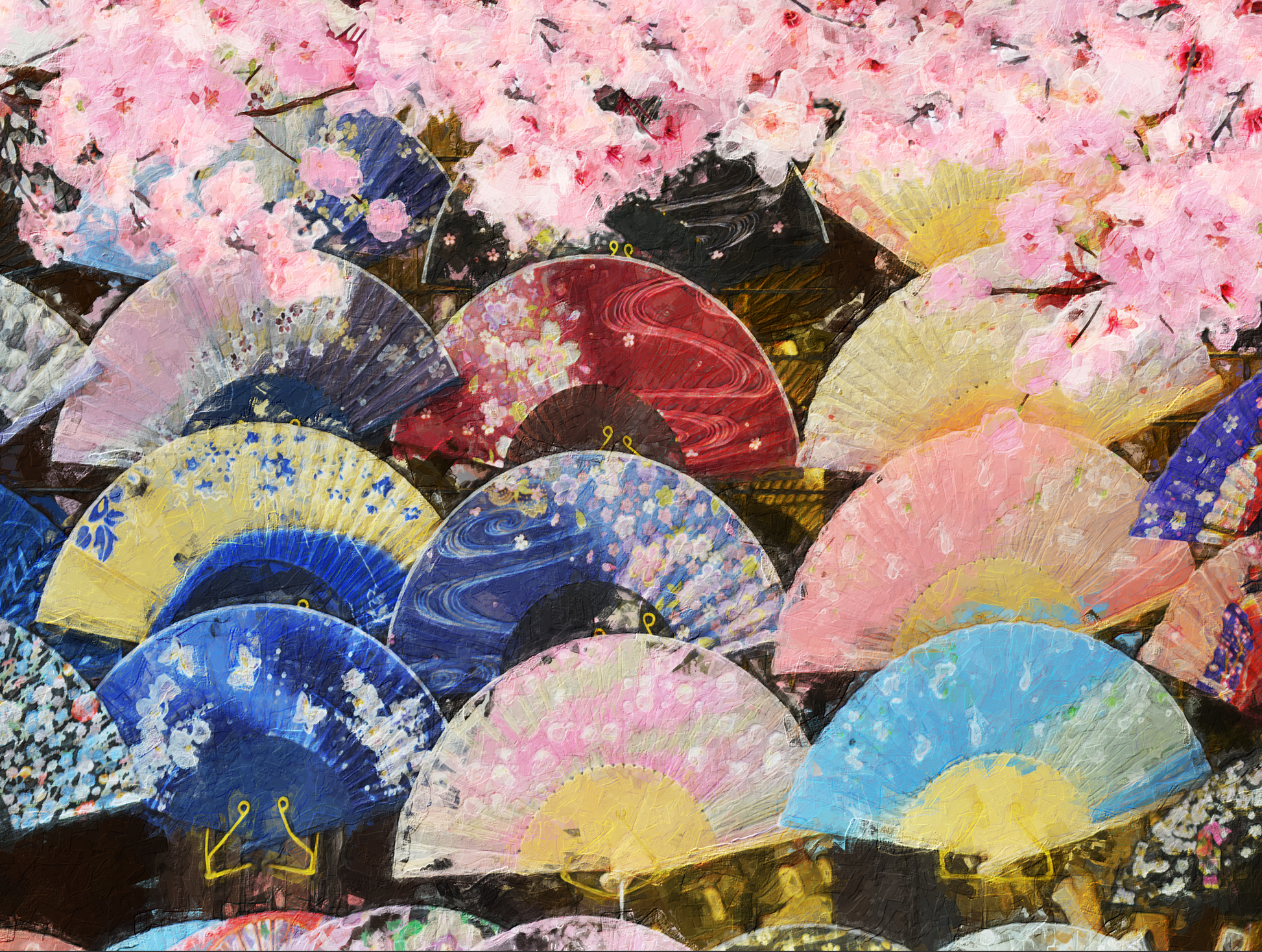 Kate 写真家のスタジオのためのファンの女の子の日桜の大人のスタイルの背景布