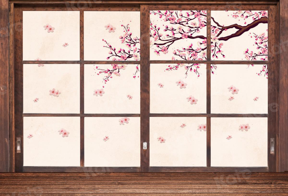 Kate成人式七五三男子の日ひなまつりひなまつり茶色の木製ドア写真家のための背景布