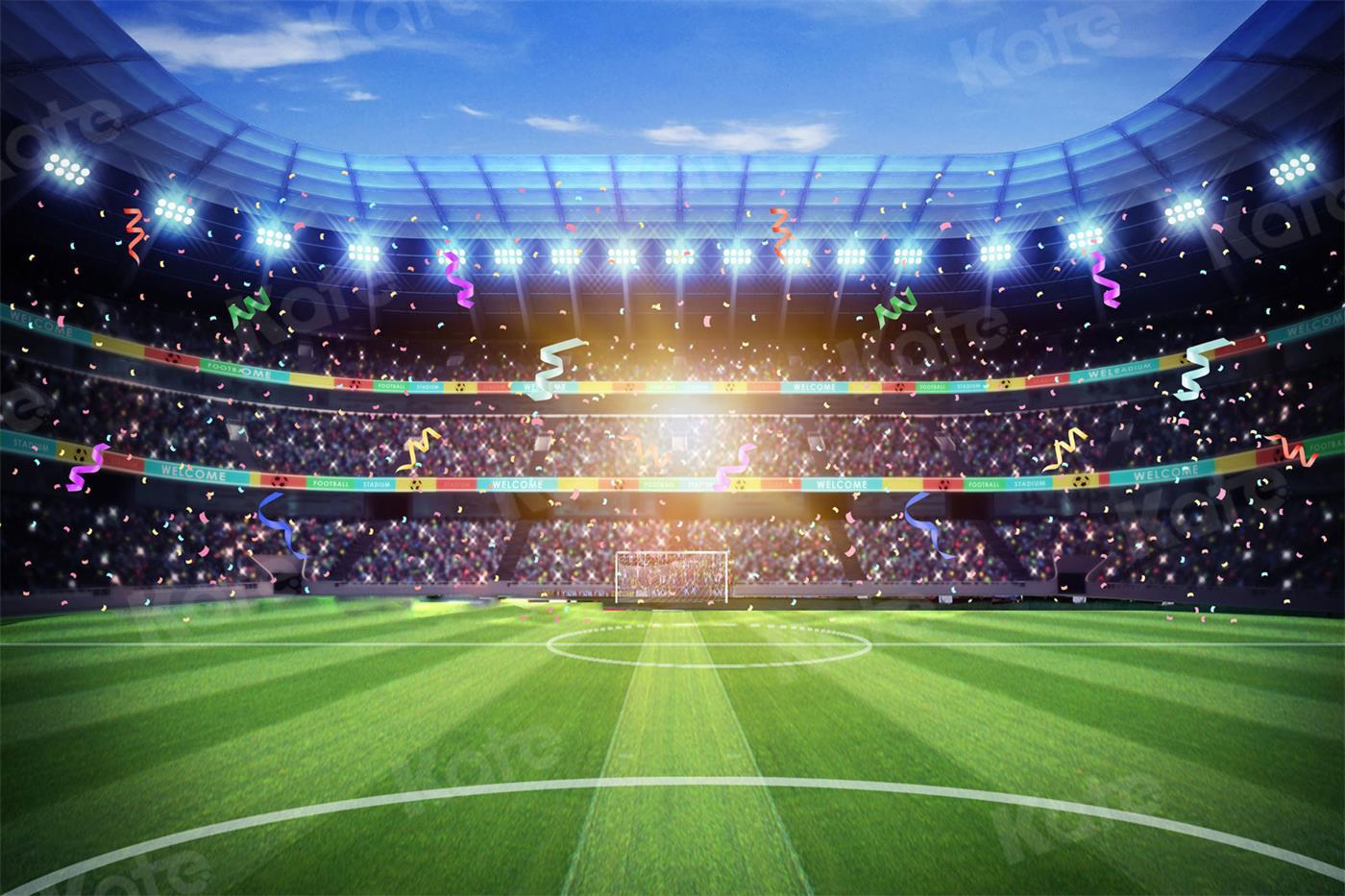 写真撮影のためのkateつの競技スポーツスタジアムの背景