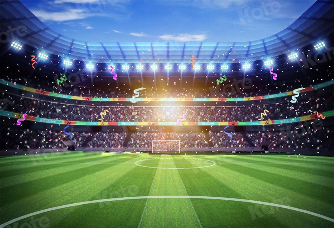 写真撮影のためのkateつの競技スポーツスタジアムの背景