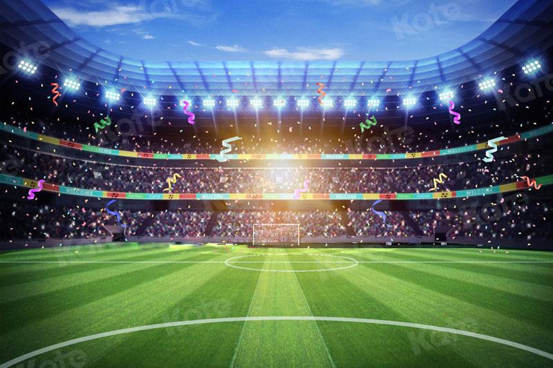 写真撮影のためのkateつの競技スポーツスタジアムの背景