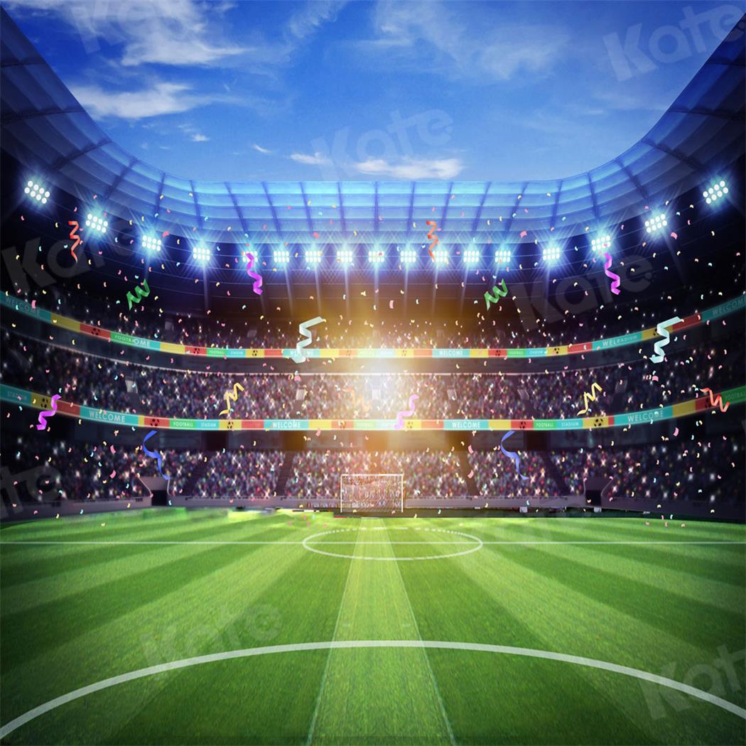 写真撮影のためのkateつの競技スポーツスタジアムの背景