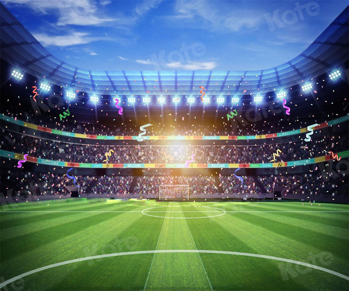 写真撮影のためのkateつの競技スポーツスタジアムの背景