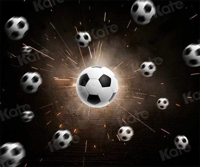 写真撮影のためのkateサッカースポーツケーキスマッシュ背景