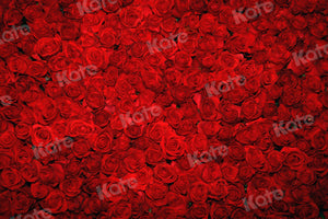 Kate 赤いバラの背景