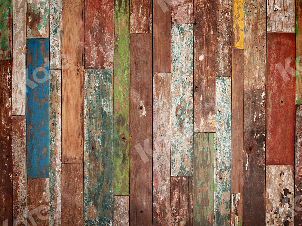 kateレトロな茶色の木の写真の背景