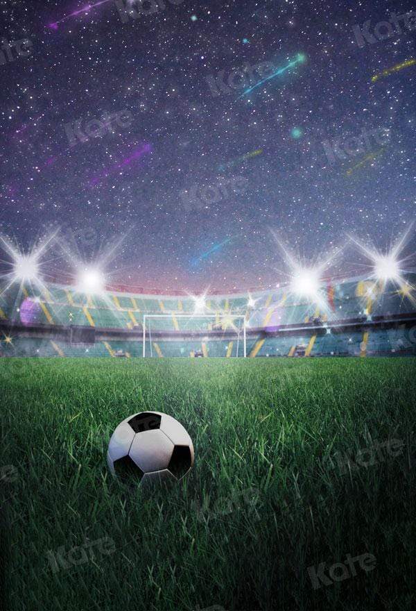 写真撮影のためのkateサッカーフィールドゲームサッカースポーツの背景