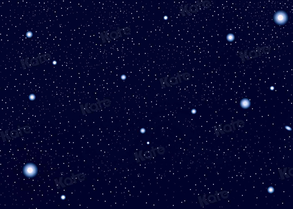 kate青い星空の背景