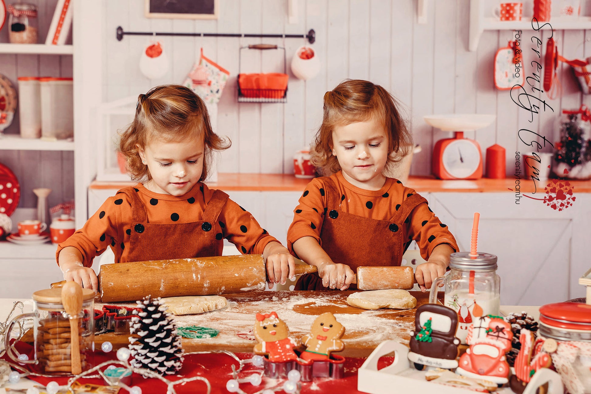 kate クリスマス白い壁のキッチンの背景布 写真撮影用