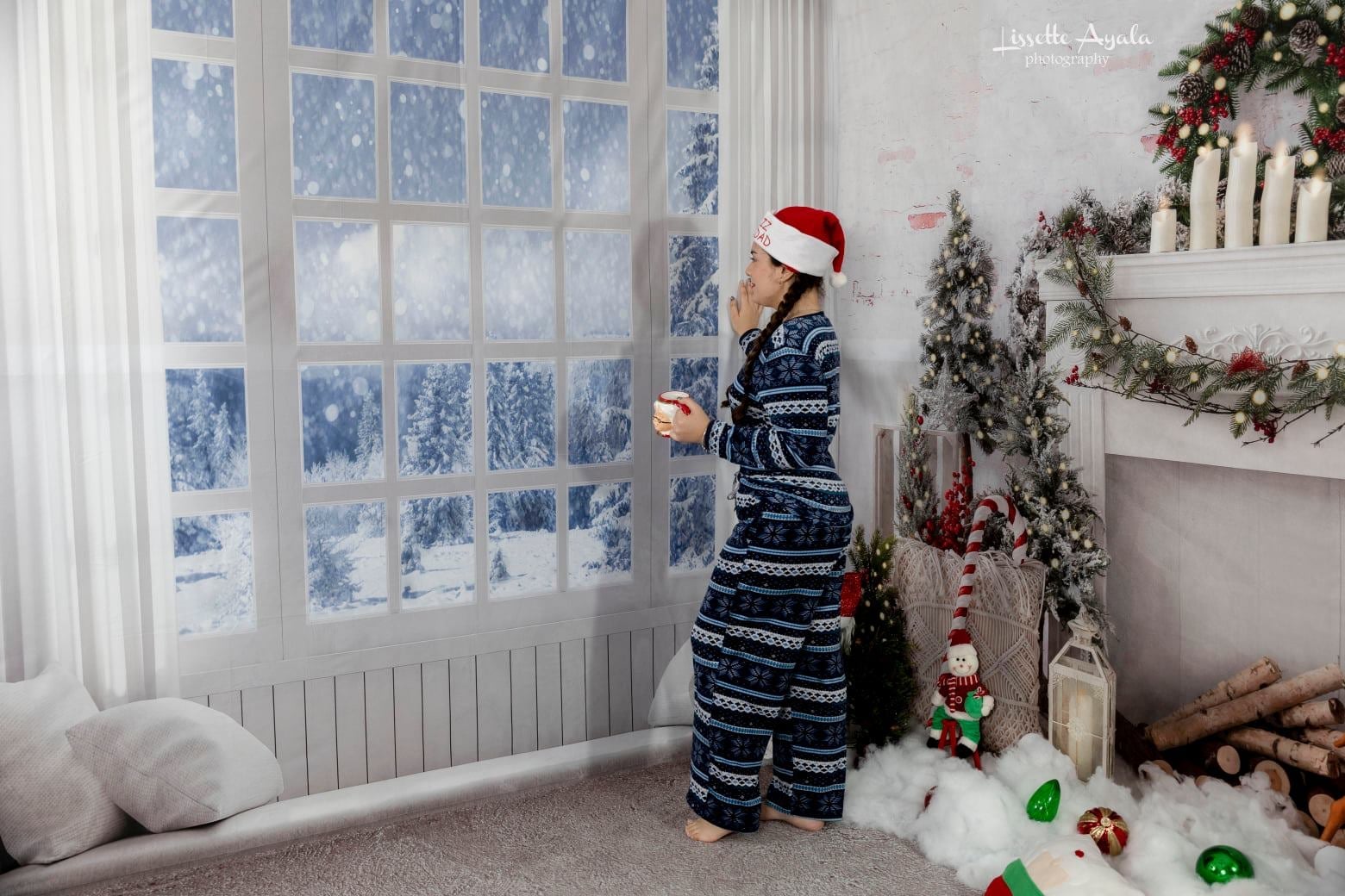 kateクリスマススノールームセット（8ftx8ft＆10ftx8ft＆8ftx10ft）