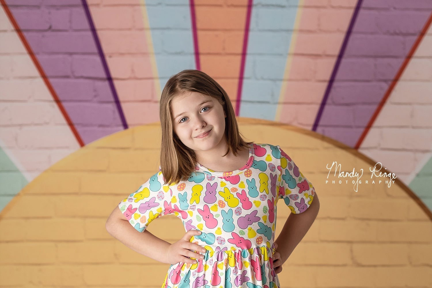 Kateレインボーサンシャインの壁の背景Mandy Ringe設計