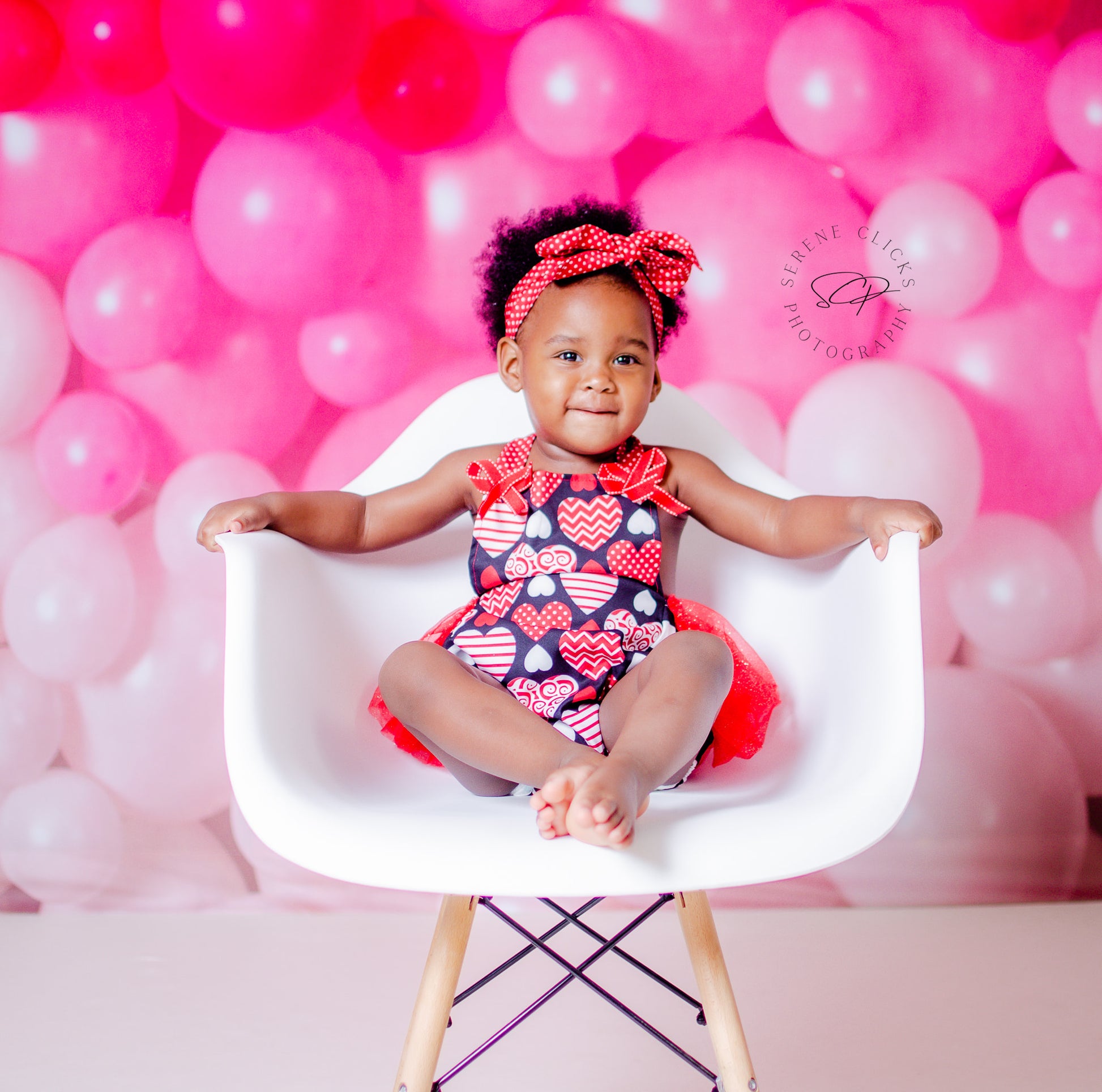 Kate 写真撮影のためのバレンタインデーのバルーン壁の背景