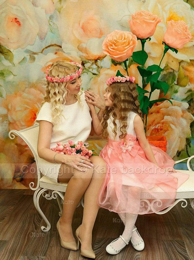 Kate 黄色い花の背景写真母の日の背景