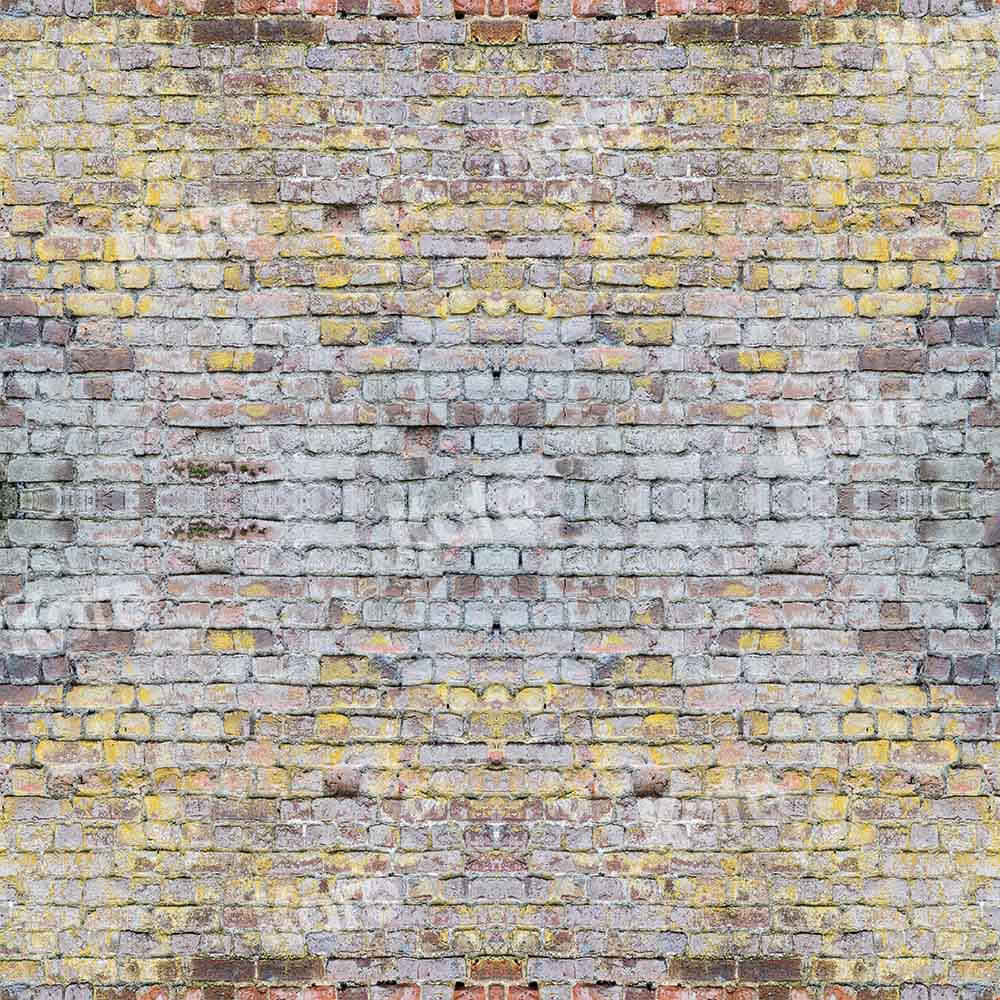 写真撮影のためのkateレトロな古いレンガの壁の背景