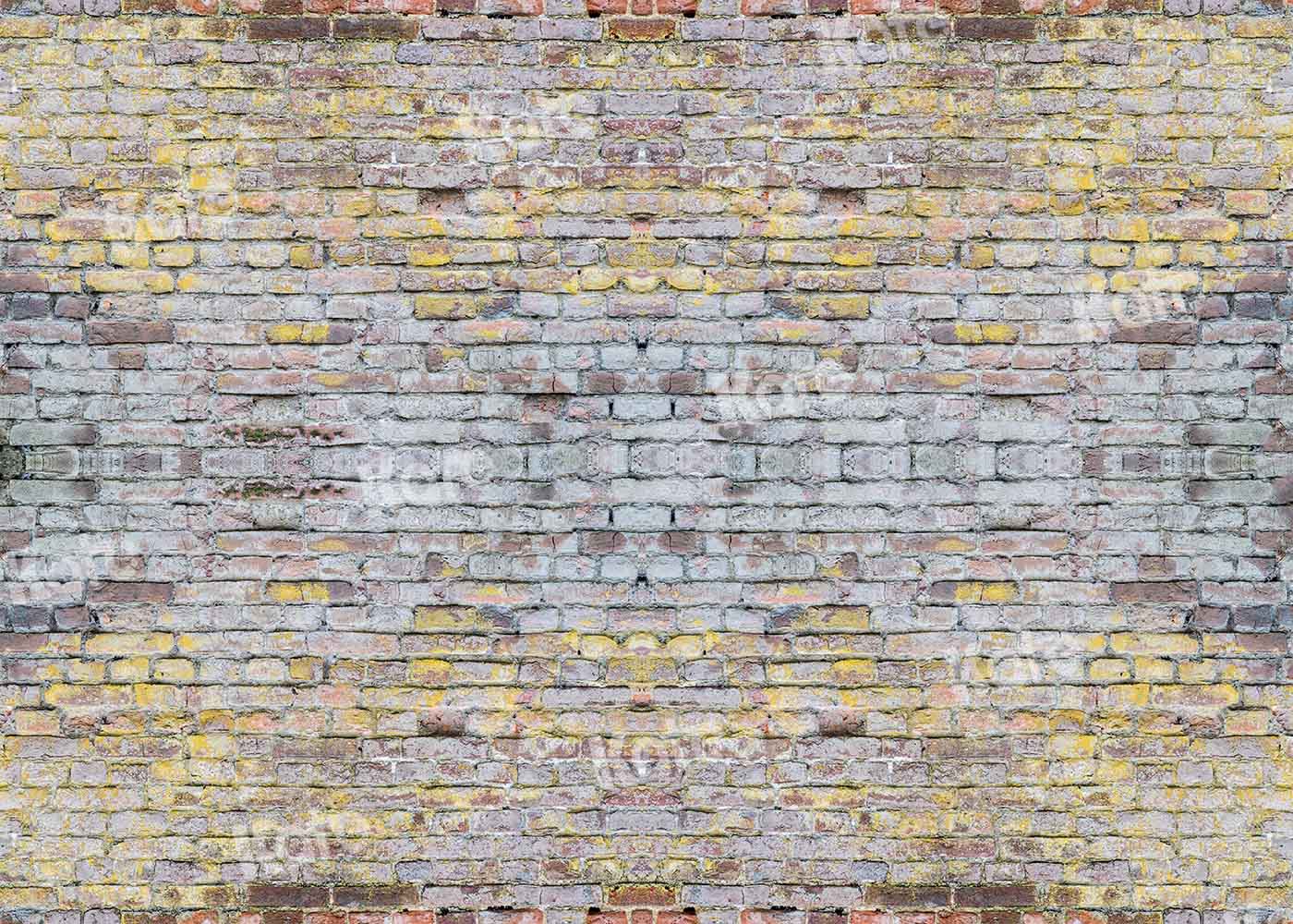 写真撮影のためのkateレトロな古いレンガの壁の背景