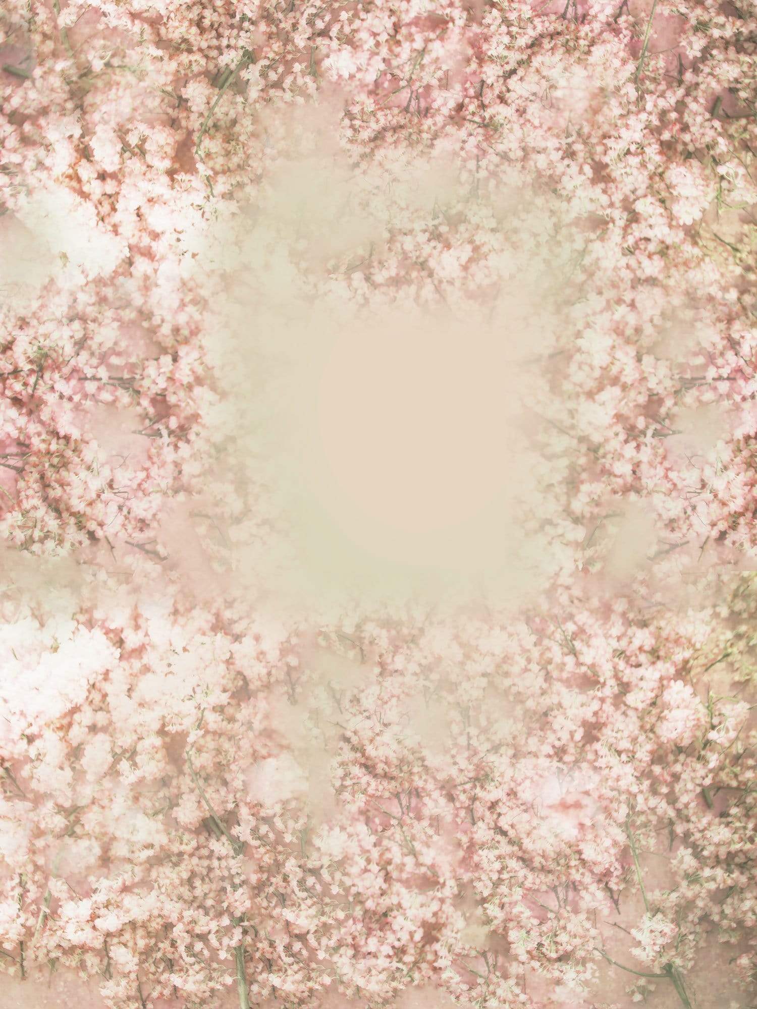 Kate ピンクの花柄の春の背景Jerry_Sina設計