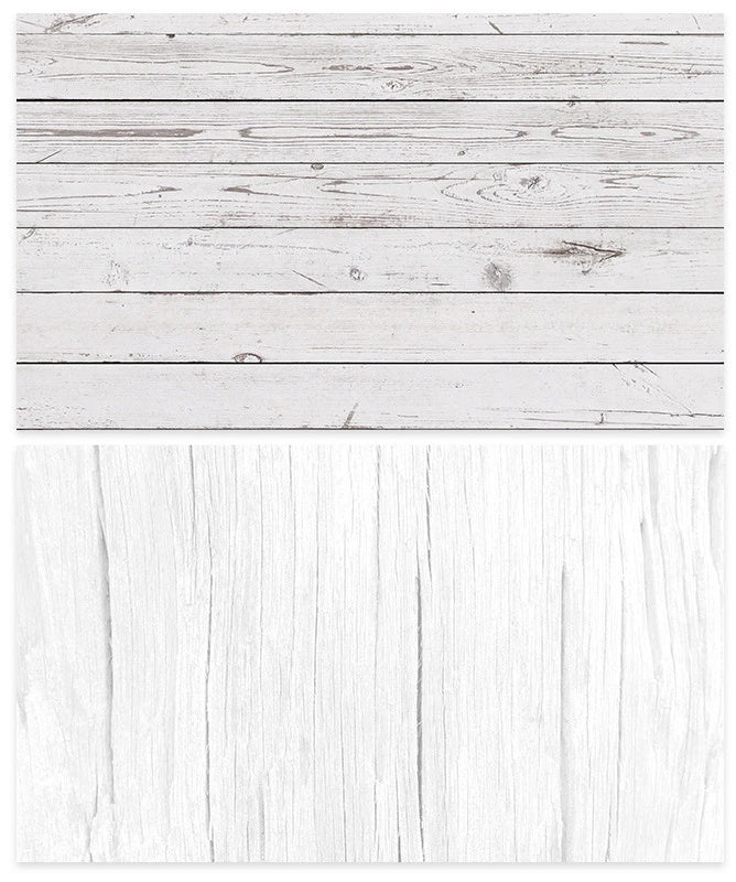 Kate 57x87cmホワイトウッド両面紙の背景写真用防水