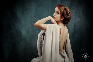 Kate ファインアートグリーントーン抽象的な背景