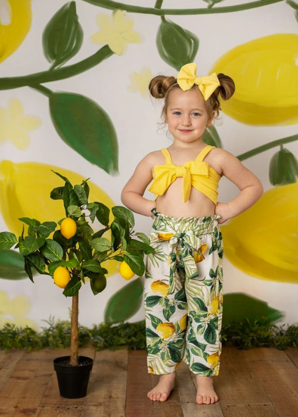 Kate レモンケーキスマッシュ子供背景