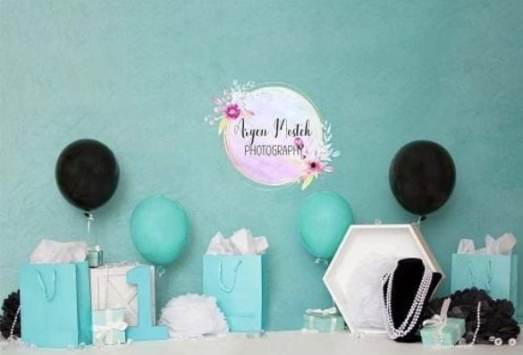 Kate 風船の子供の背景のギフト