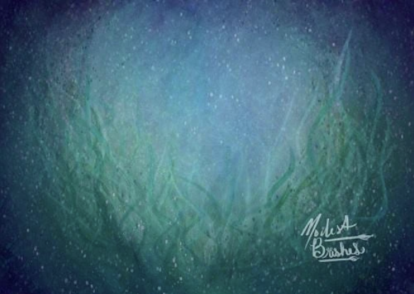 Kate 水中人魚のマントル背景