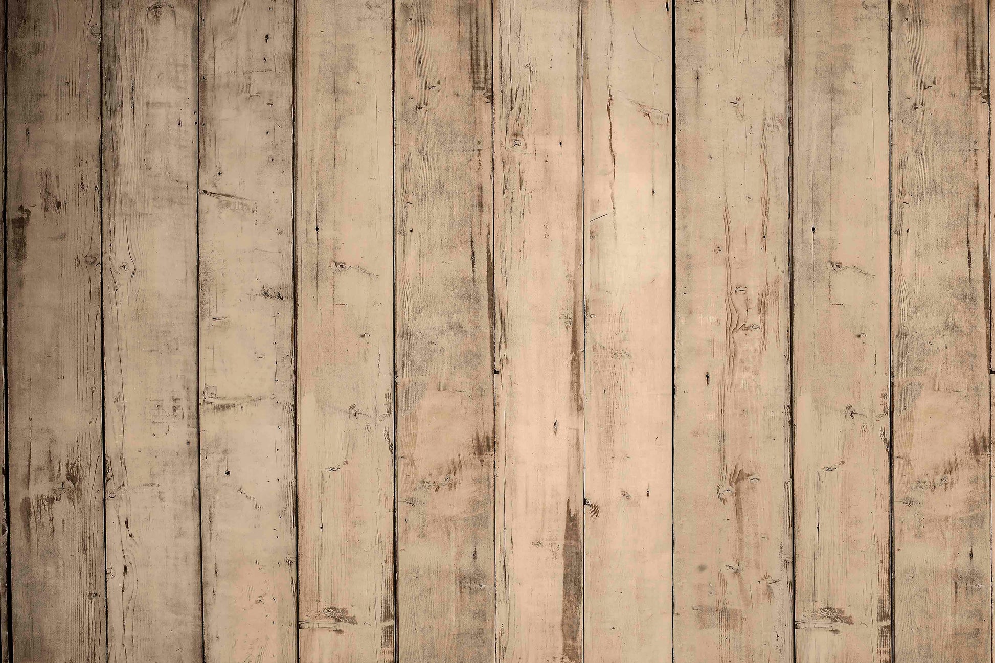 Kate古いヴィンテージの木の板のゴム製フロアマット