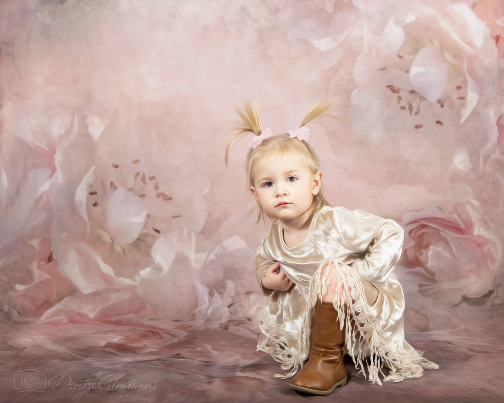 Kate ファインアートレトロフローラルバラの背景