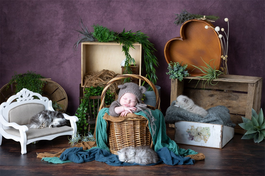 Kate 抽象的なレトロな茶色の古いマスターの背景