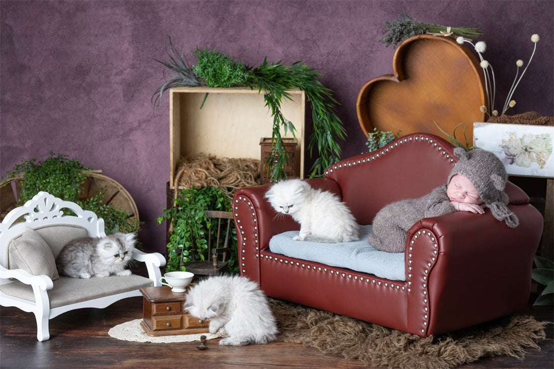 Kate 抽象的なレトロな茶色の古いマスターの背景