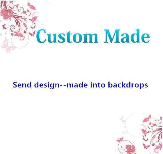 Katebackdrop：Kate Custom Photography Fabric Printed Backdrop Birthday or Event(Size:width x height)