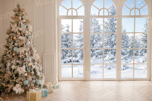 写真撮影のためのkateクリスマス白い背景冬