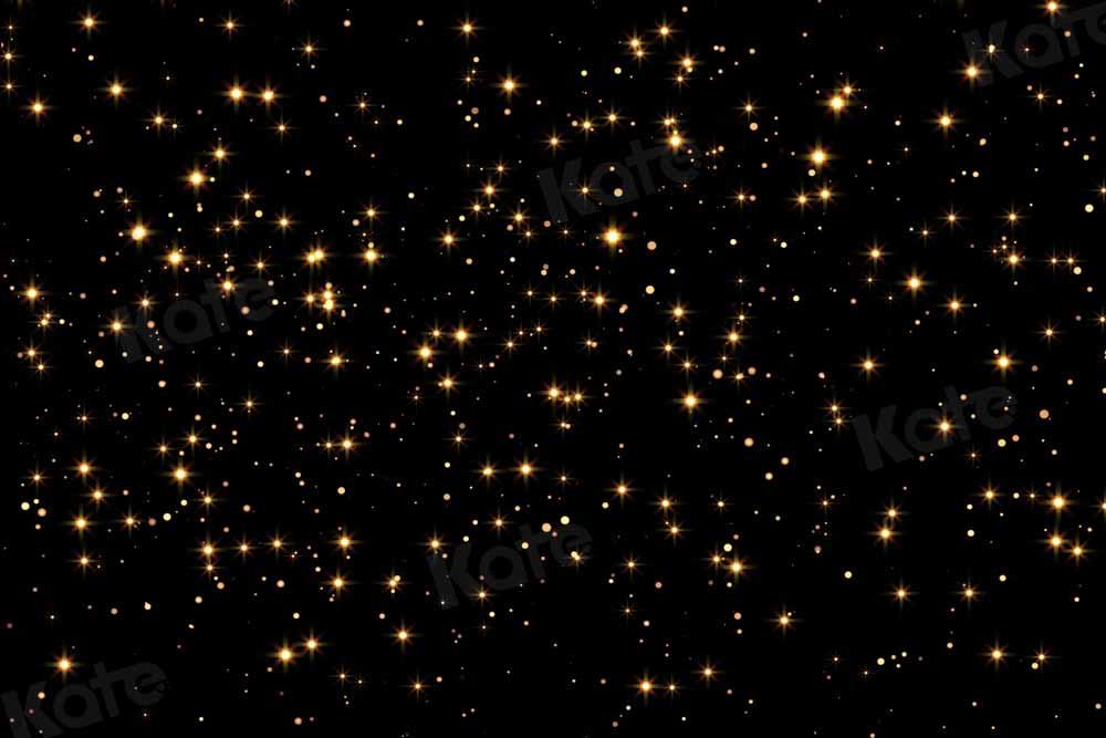 写真撮影のためのケイトゴールデン星空の背景の夜