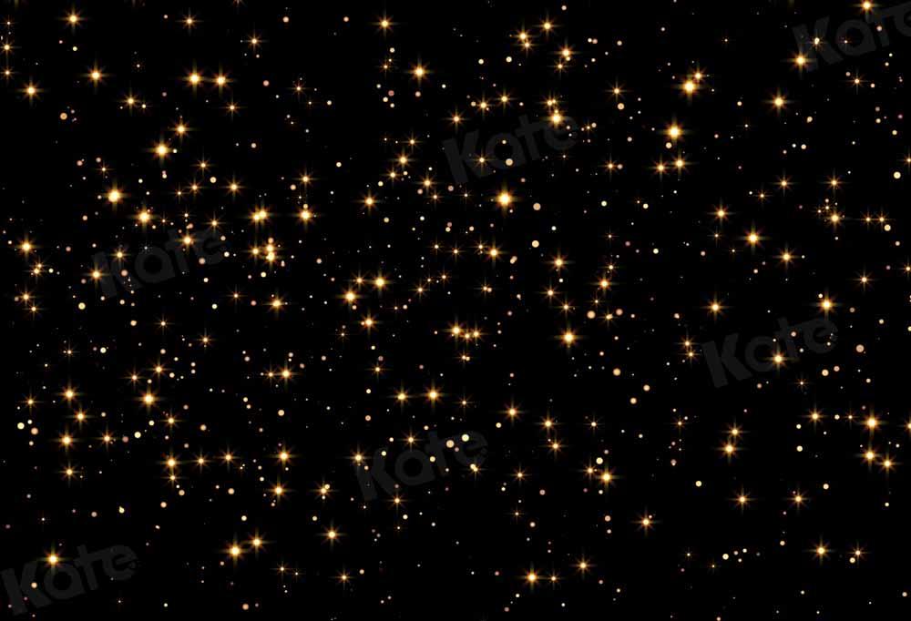 写真撮影のためのケイトゴールデン星空の背景の夜