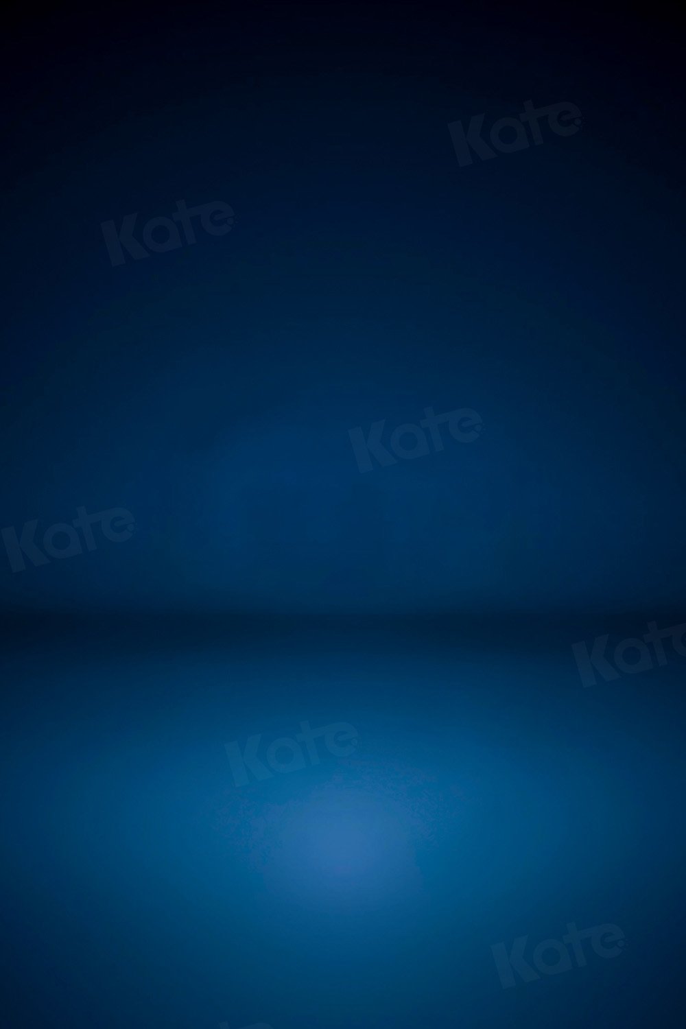 Kate抽象的な青い背景ファインアート