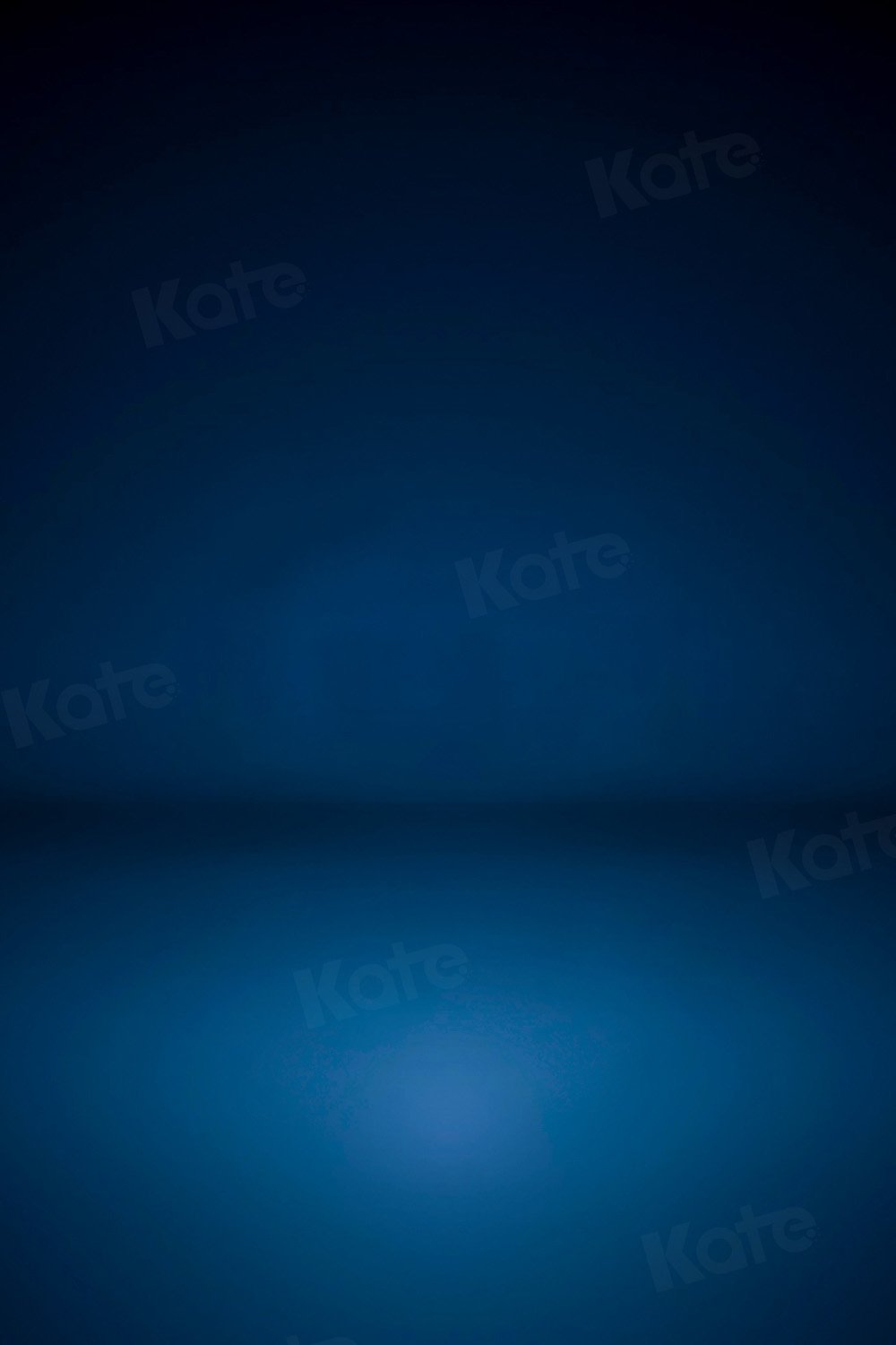 Kate抽象的な青い背景ファインアート