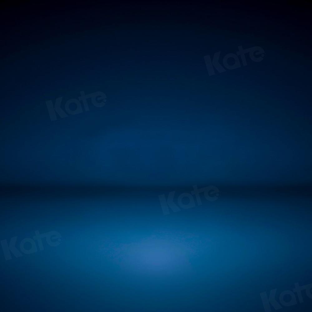 Kate抽象的な青い背景ファインアート