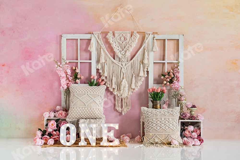 kate自由奔放に生きる花の背景の誕生日