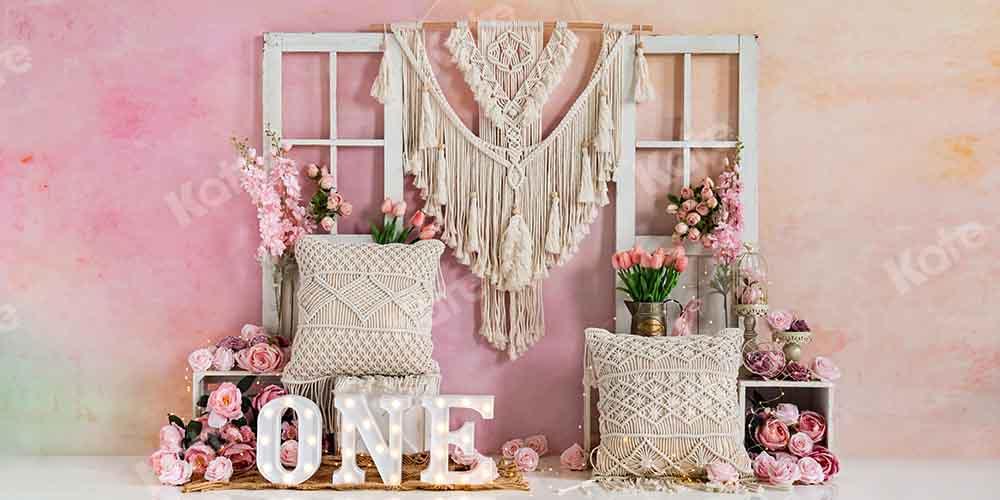 kate自由奔放に生きる花の背景の誕生日