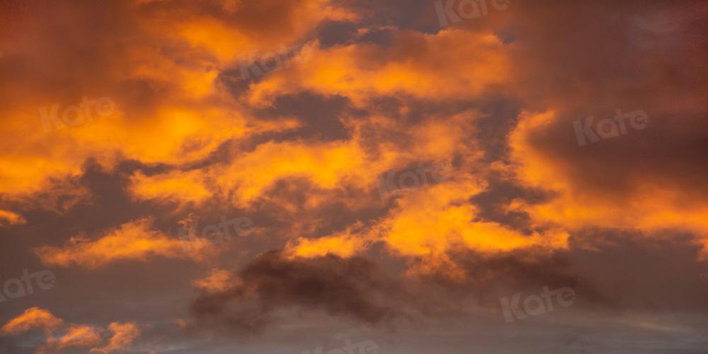 kate風景雲背景夕焼け