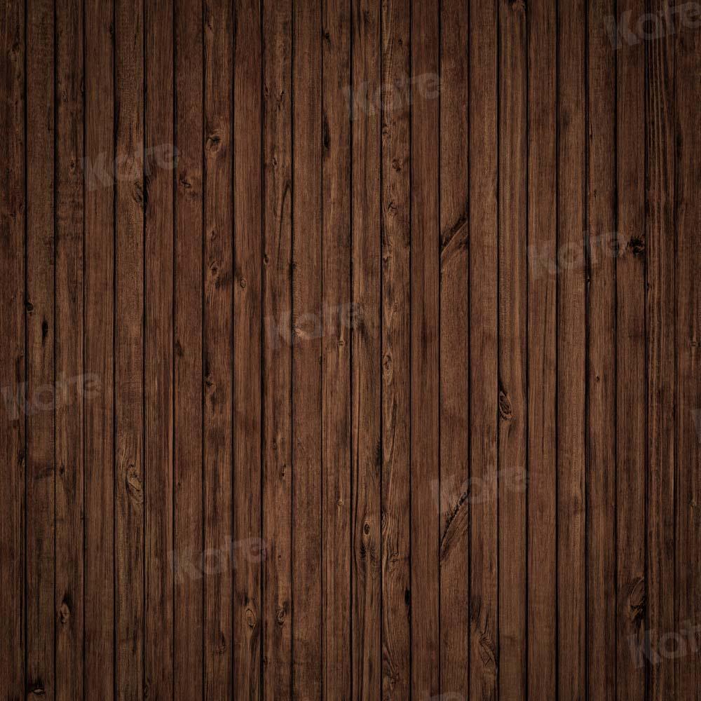 Kate 背景布 写真背景 茶色 ブラウン（kateレトロな木の背景写真撮影の 